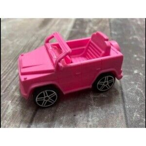 Mattel Barbie Pet Dog’s Pink Car, Pet Accessory